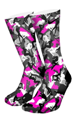 Stripper Camo Custom Elite Socks