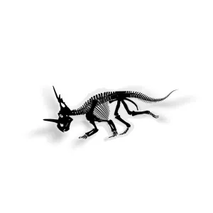 Styracosaurus Fossil Dinosaur Sticker