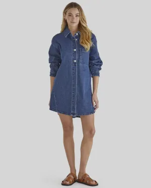 Sweeny denim shacket (18649DWSS)