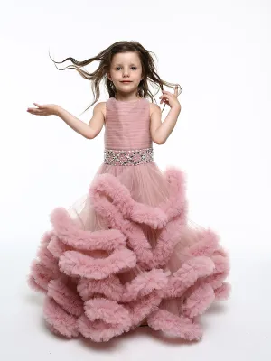 Sweet Girl Dress for Weddings Kids Party Ball Gown Flower Girl Dress