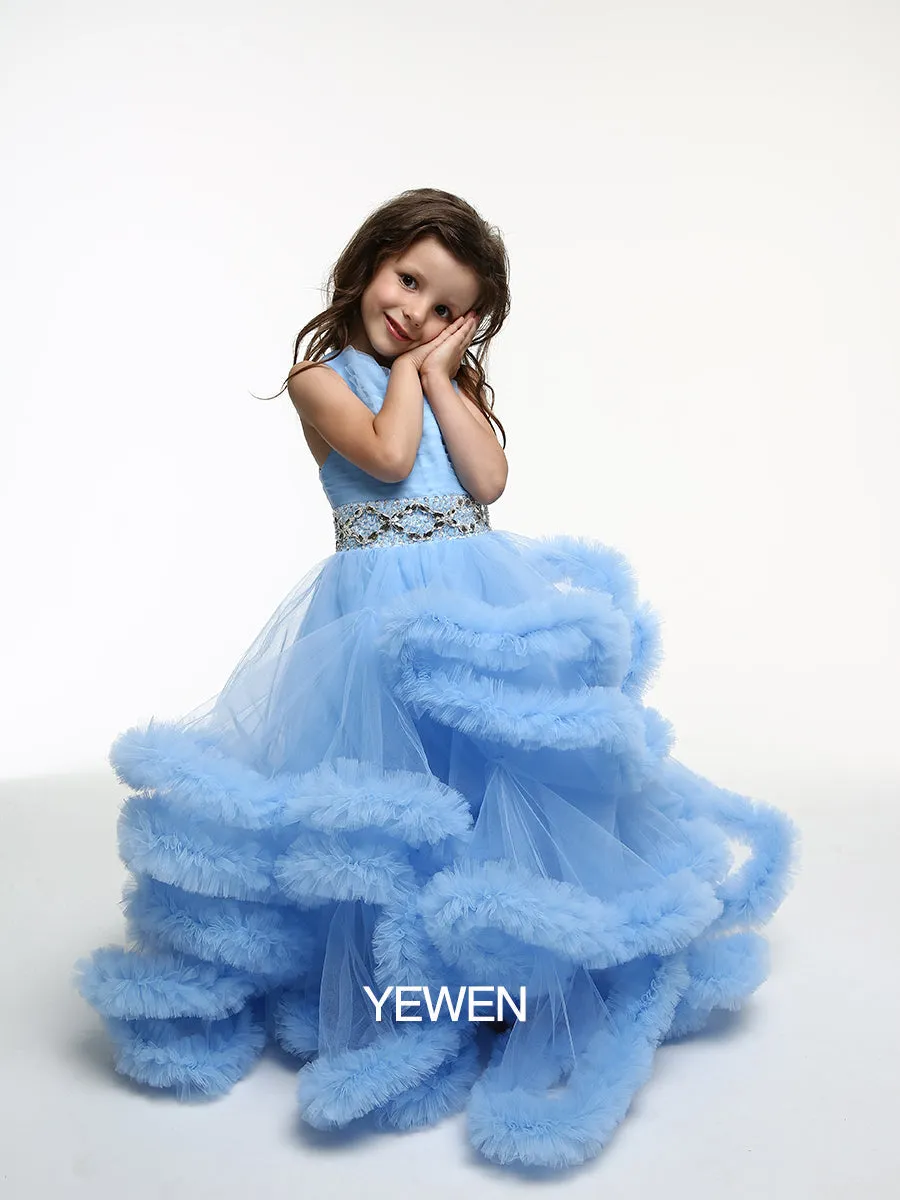 Sweet Girl Dress for Weddings Kids Party Ball Gown Flower Girl Dress