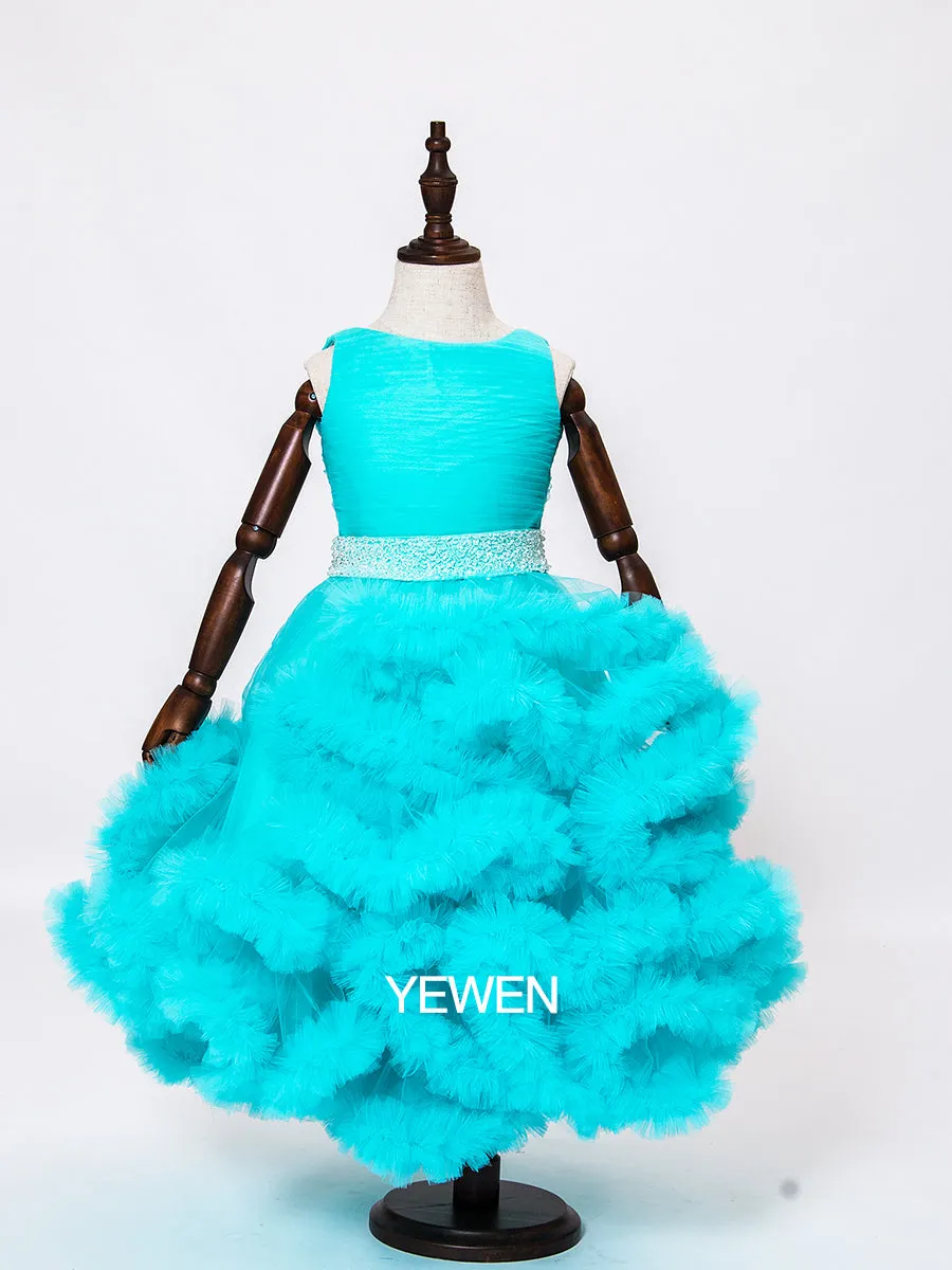 Sweet Girl Dress for Weddings Kids Party Ball Gown Flower Girl Dress