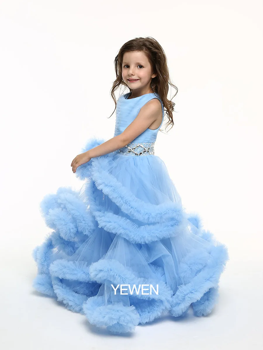 Sweet Girl Dress for Weddings Kids Party Ball Gown Flower Girl Dress