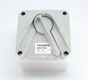 Switch Tanzini 20 Amp 2 Pole IP66