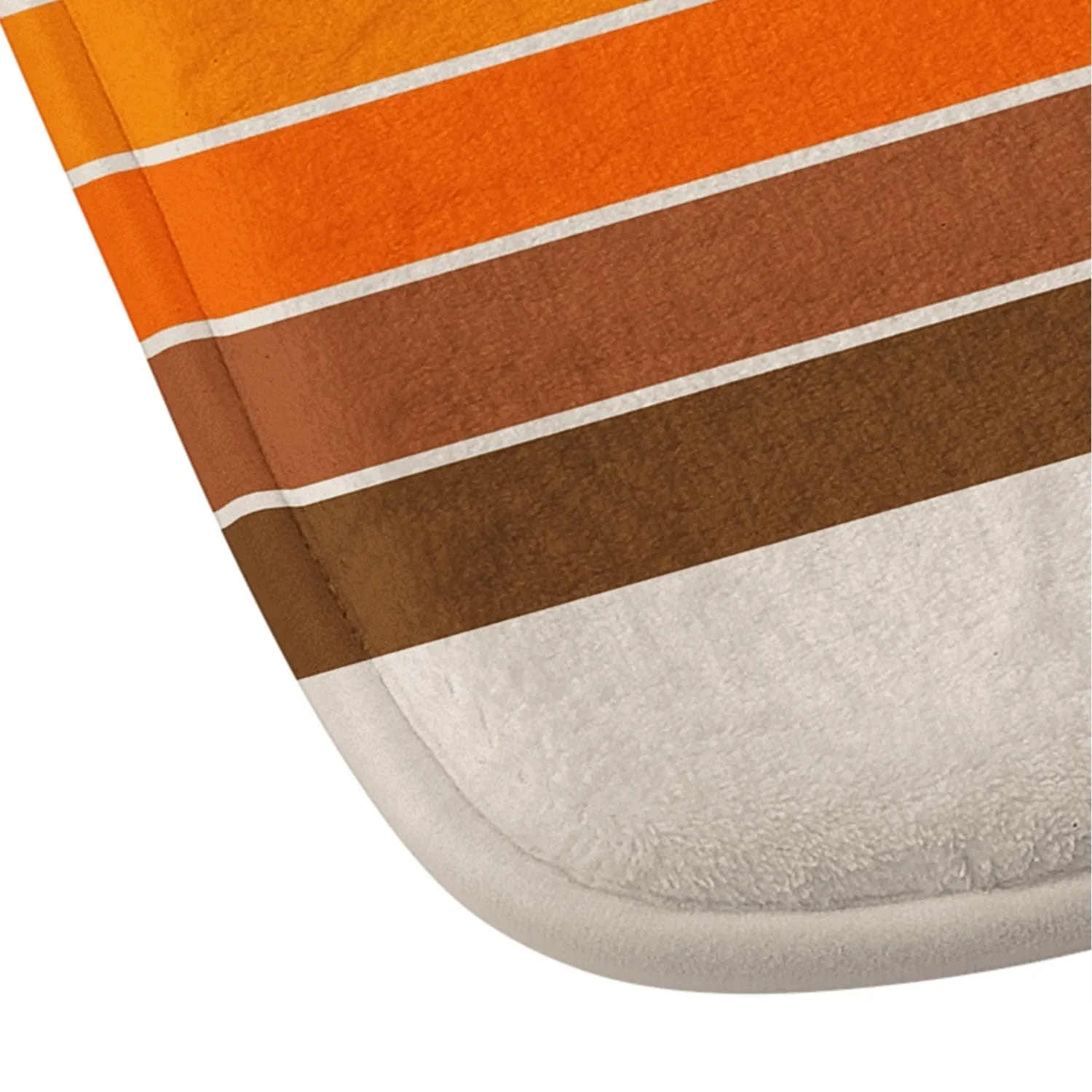 TAN TUNNEL MEMORY FOAM BATH MAT