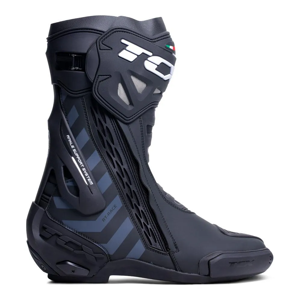 TCX RT-Race Boots Black/Dark Grey