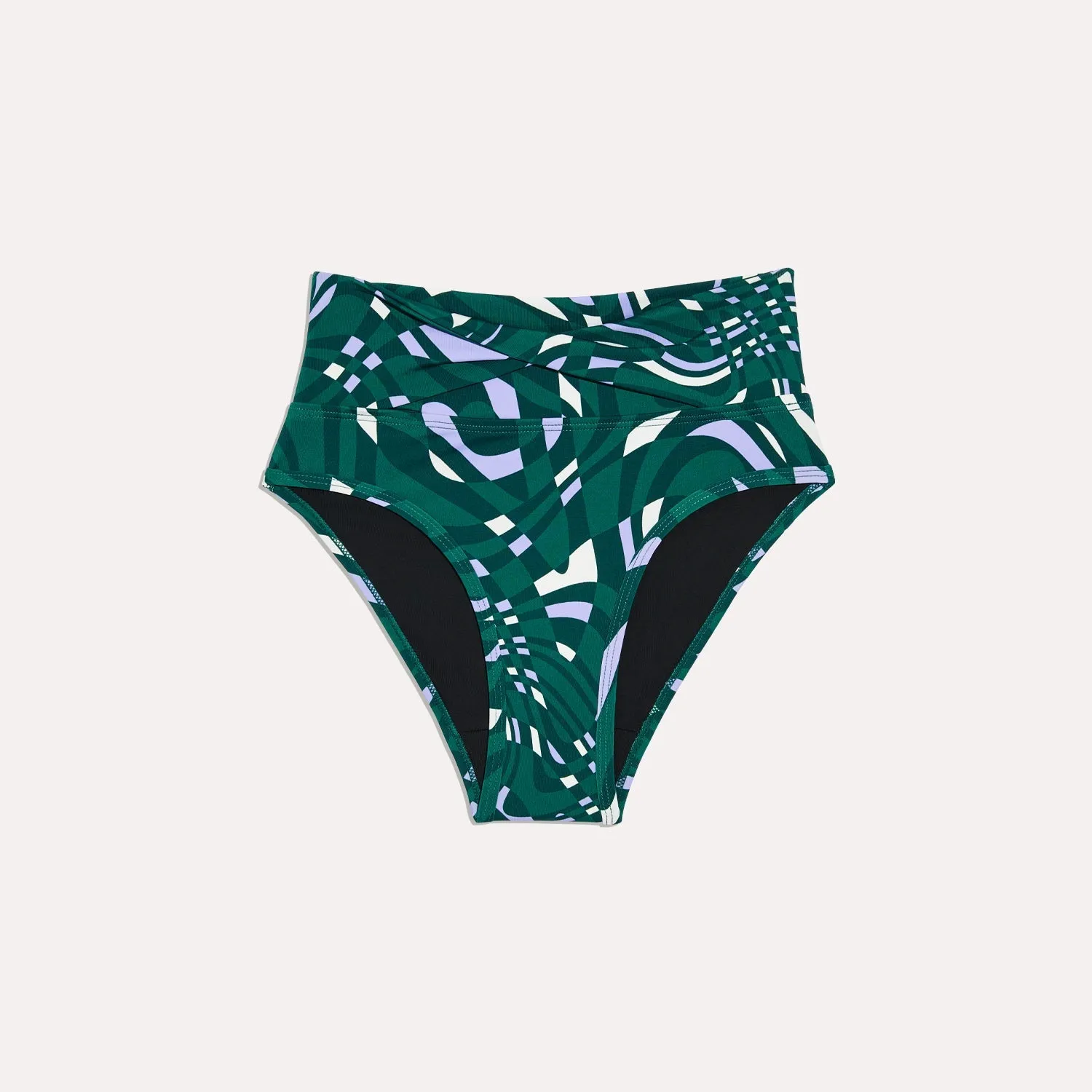 Teen Period Swim Twist High Rise Bikini Bottom