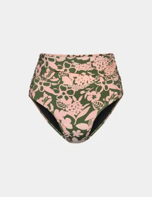 Teen Period Swim Twist High Rise Bikini Bottom