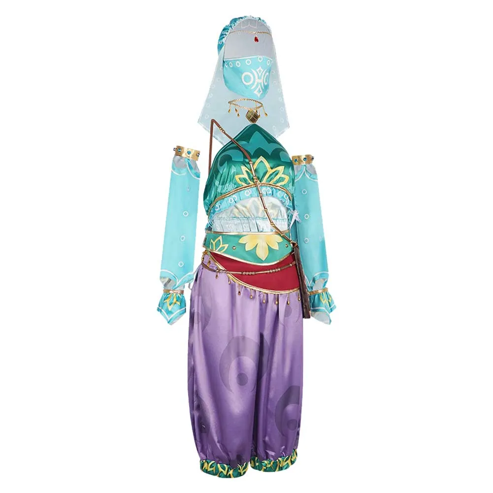 The Legend of Zelda: Breath of the Wild Gerudo Outfit Link Cosplay Costume Outfits Halloween Carnival Suit