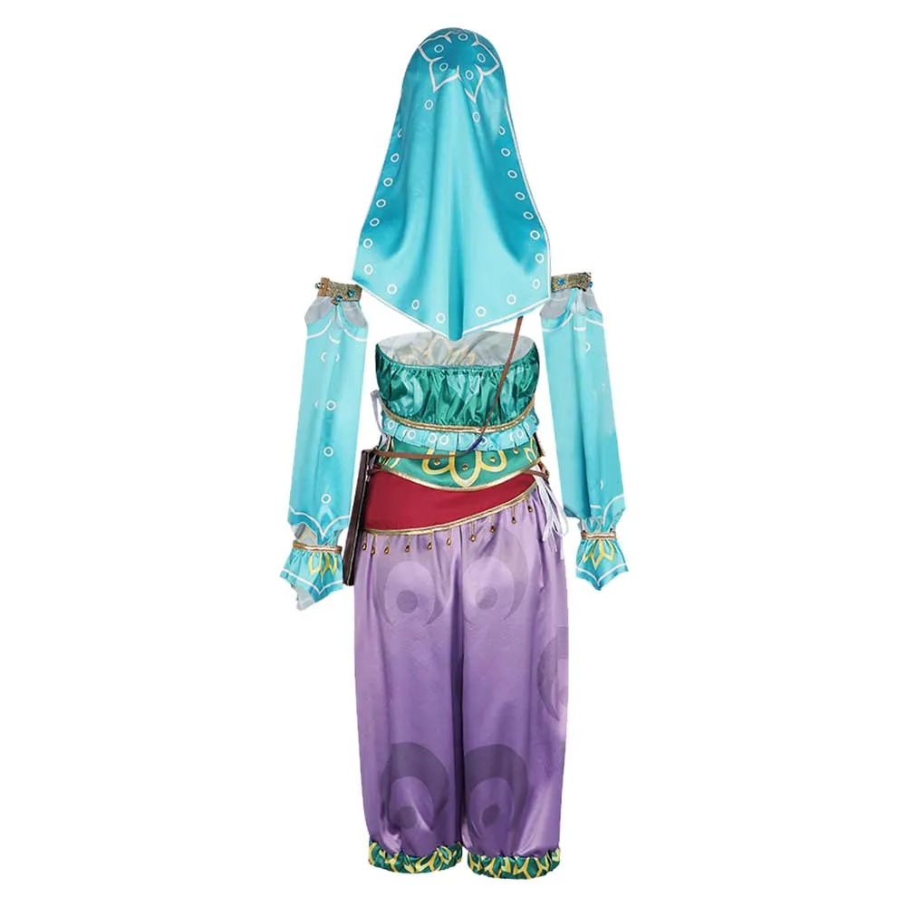 The Legend of Zelda: Breath of the Wild Gerudo Outfit Link Cosplay Costume Outfits Halloween Carnival Suit