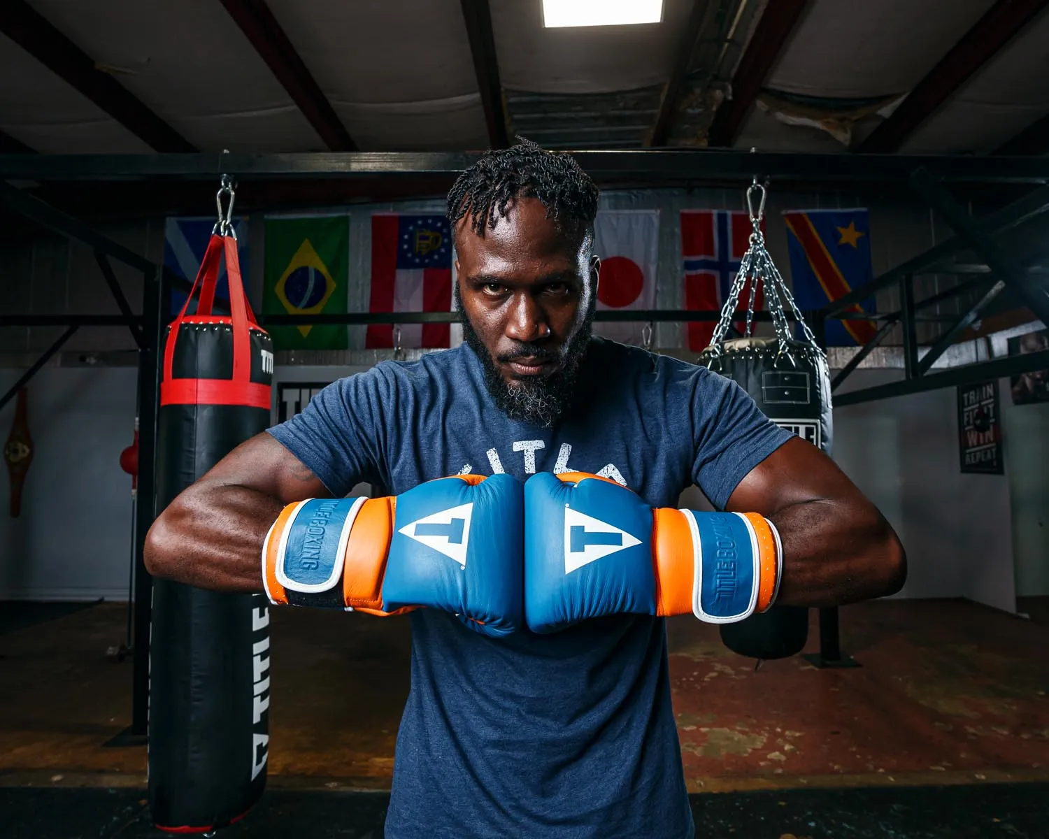 TITLE Boxing Gel Freestyle Training Boxing Gloves