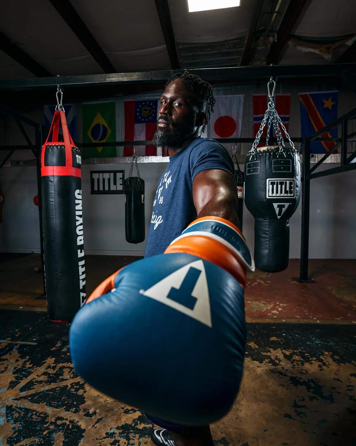 TITLE Boxing Gel Freestyle Training Boxing Gloves