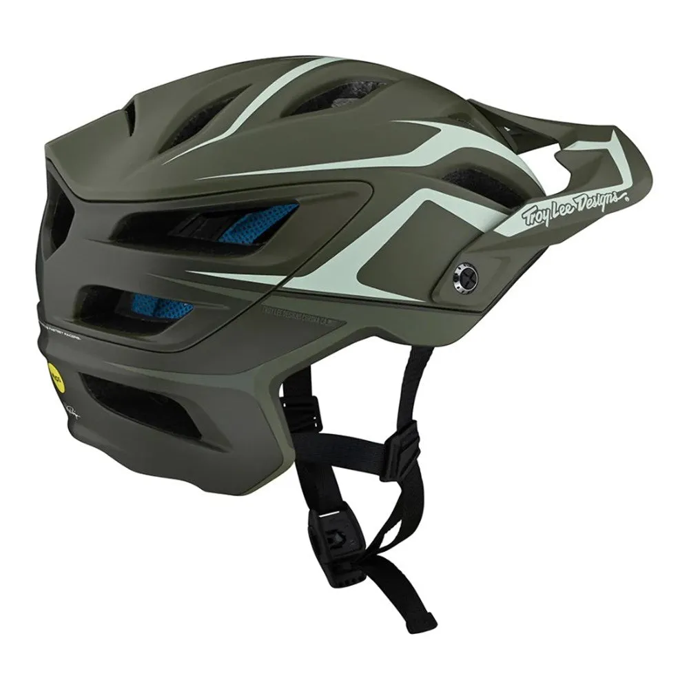 TLD A3 Mips Helmet - Jade Green -