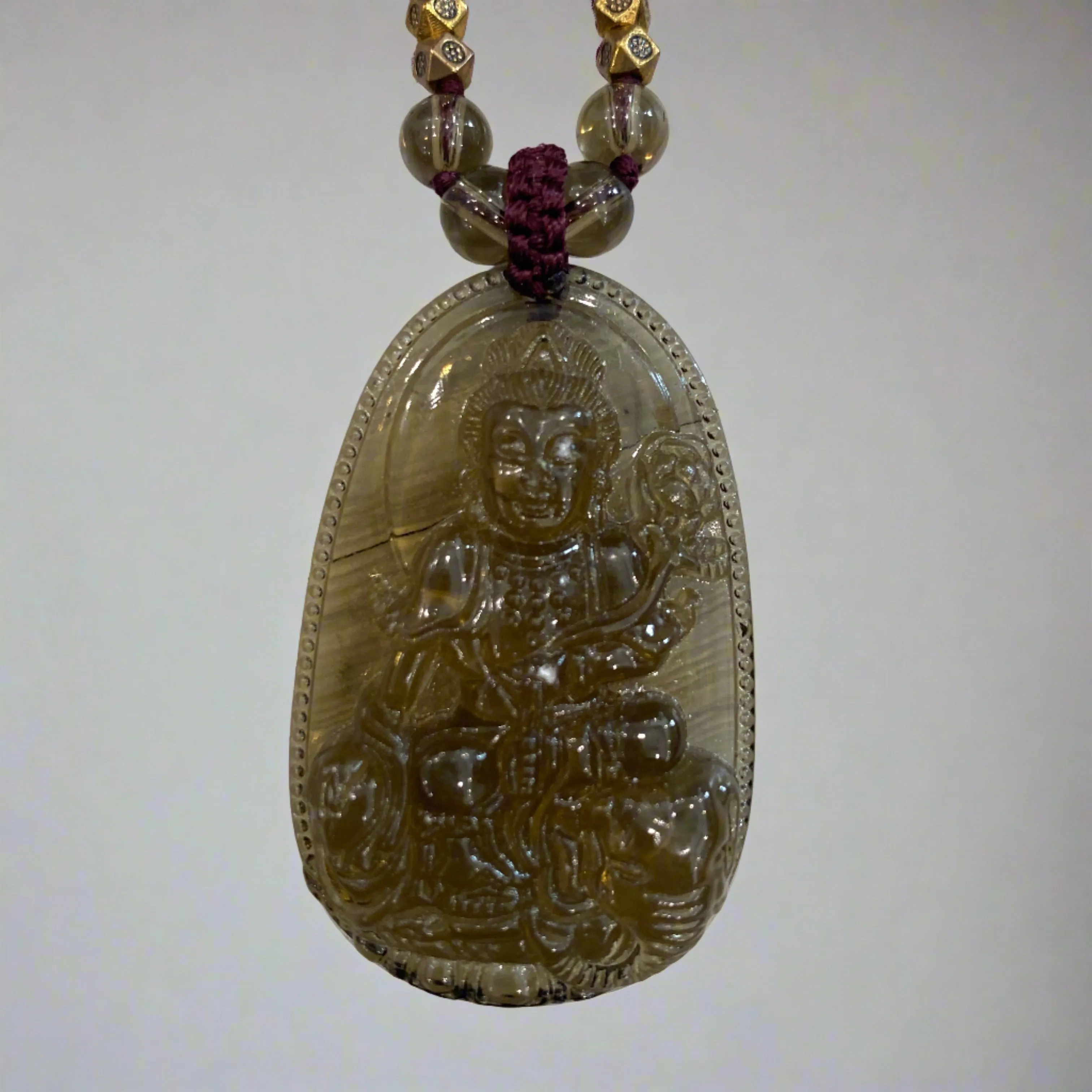 TM. Buddha Beaded Necklace