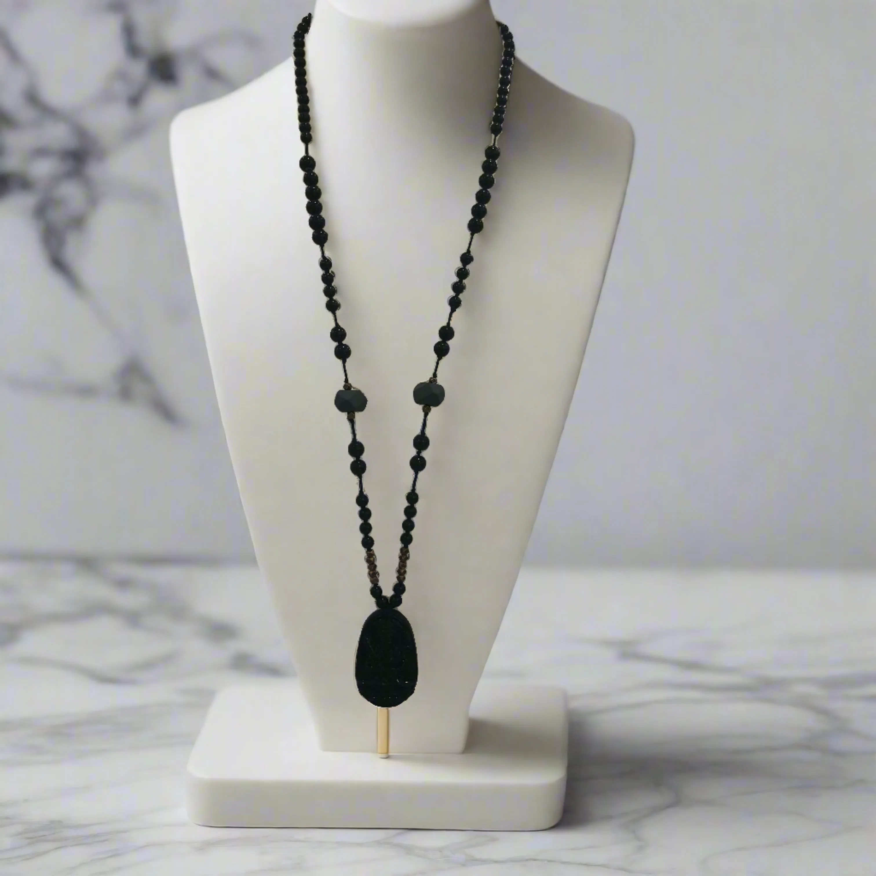 TM. Buddha Beaded Necklace