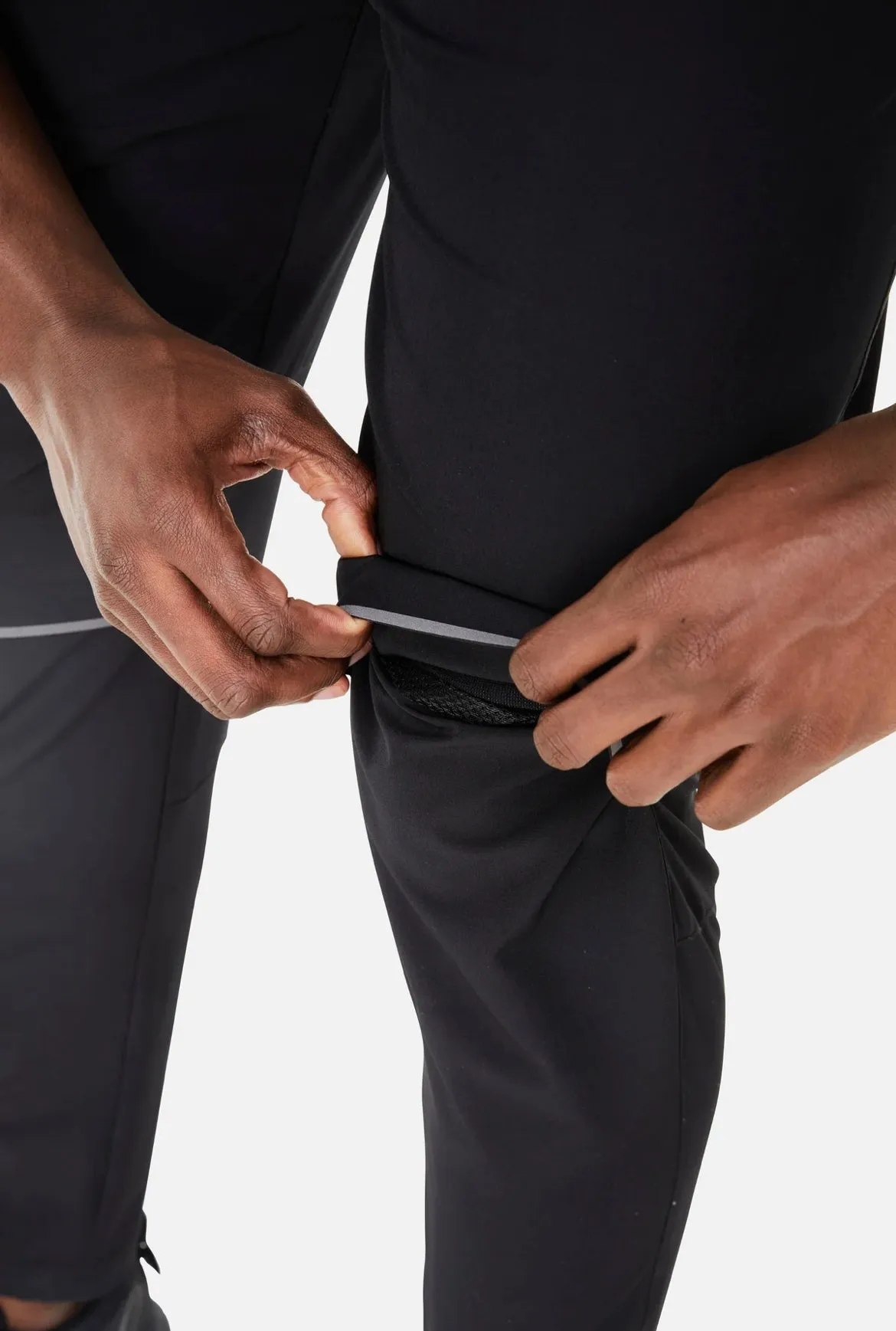 TRAILBERG VERTIGO LOGO OUTDOOR PANTS - BLACK / DARK GREY