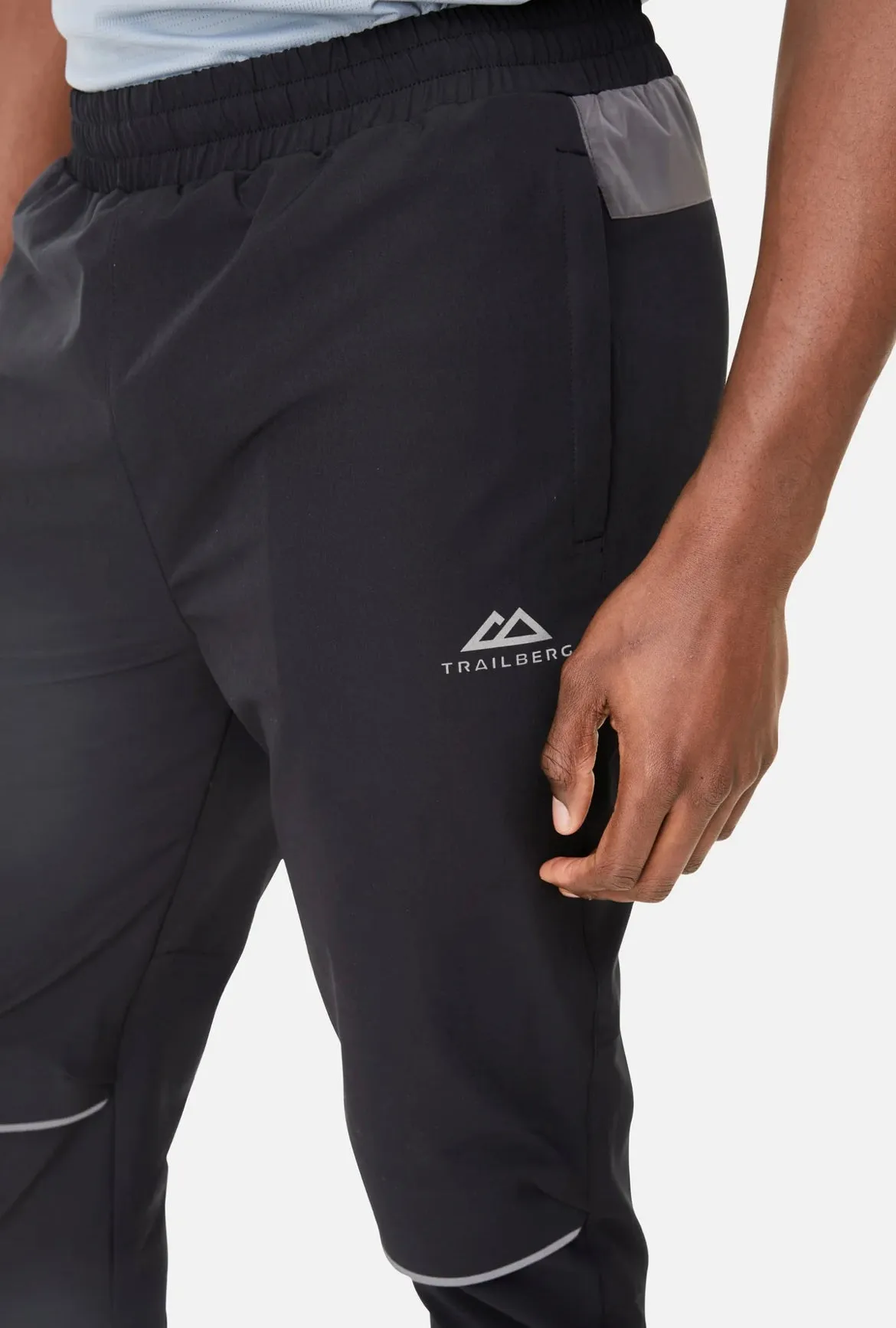 TRAILBERG VERTIGO LOGO OUTDOOR PANTS - BLACK / DARK GREY