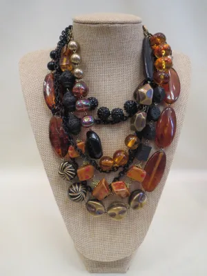 Treska | Leopard Tribal Multi Layer Necklace