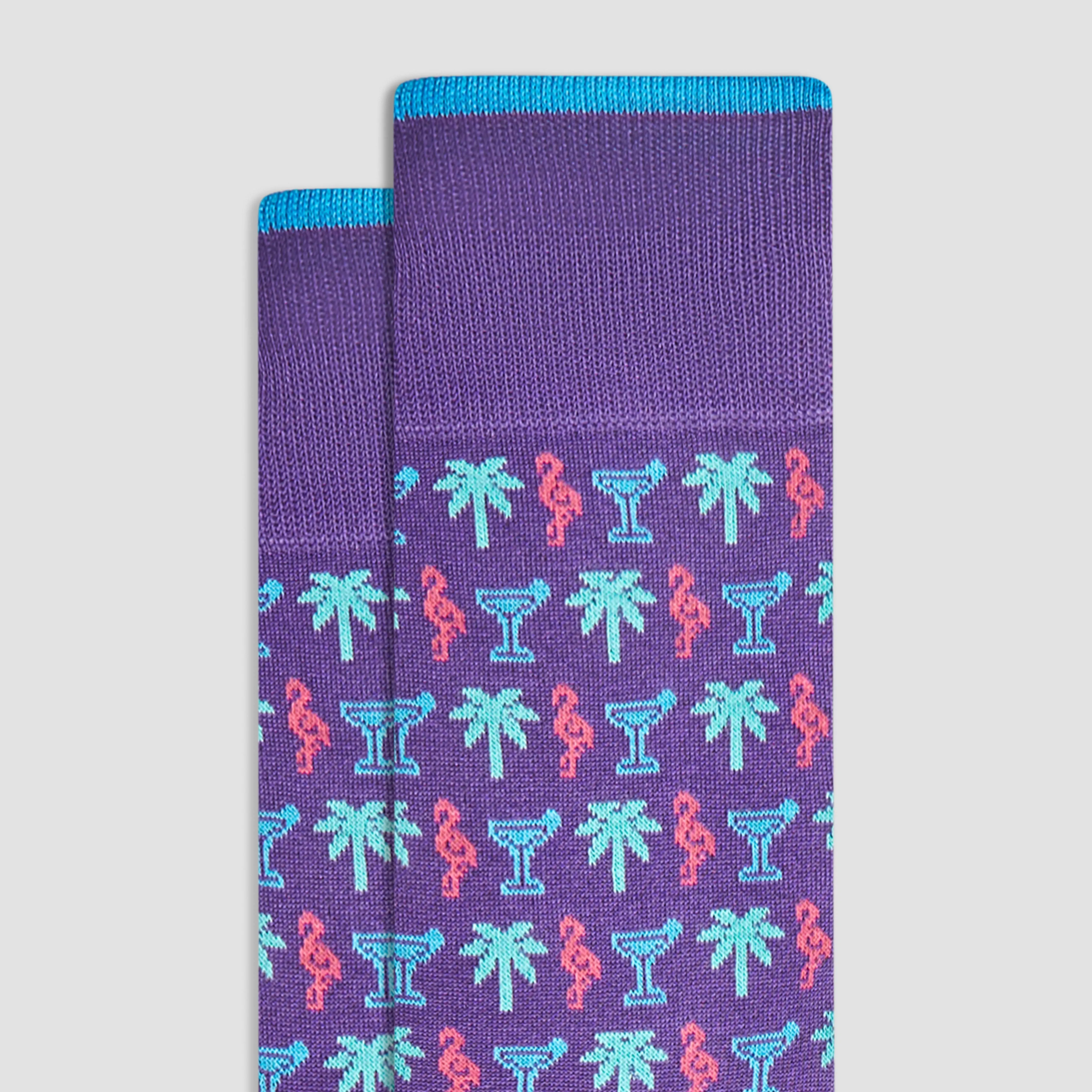Tropical Mid-Calf Socks