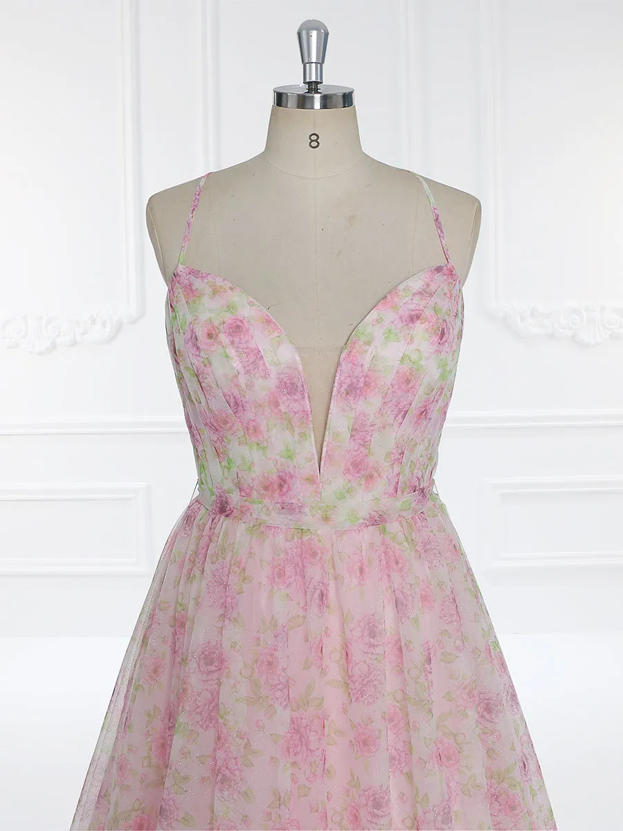 Tulle Slip Fairy Dress Maxi Prom Dress for woman Flower Holiday Photography Dress