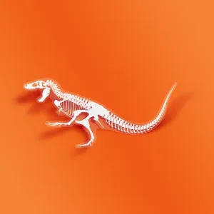 Tyrannosaurus Jumbo Fossil Dinosaur Sticker