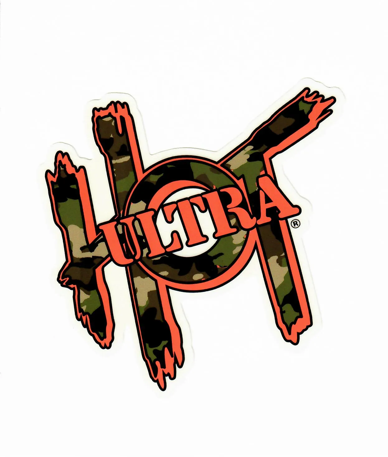 Ultra Hot Sticker Logo Small - 3.5 inch