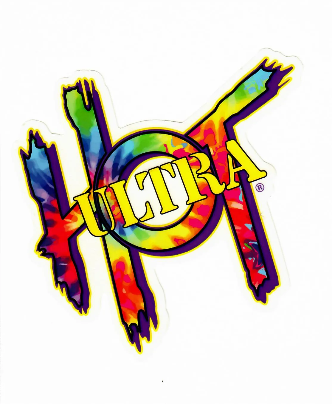 Ultra Hot Sticker Logo Small - 3.5 inch