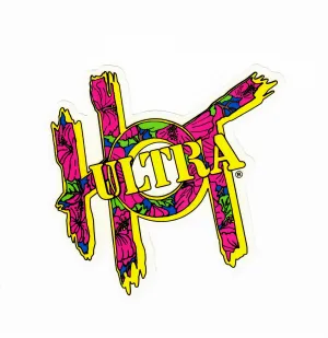 Ultra Hot Sticker Logo Small - 3.5 inch