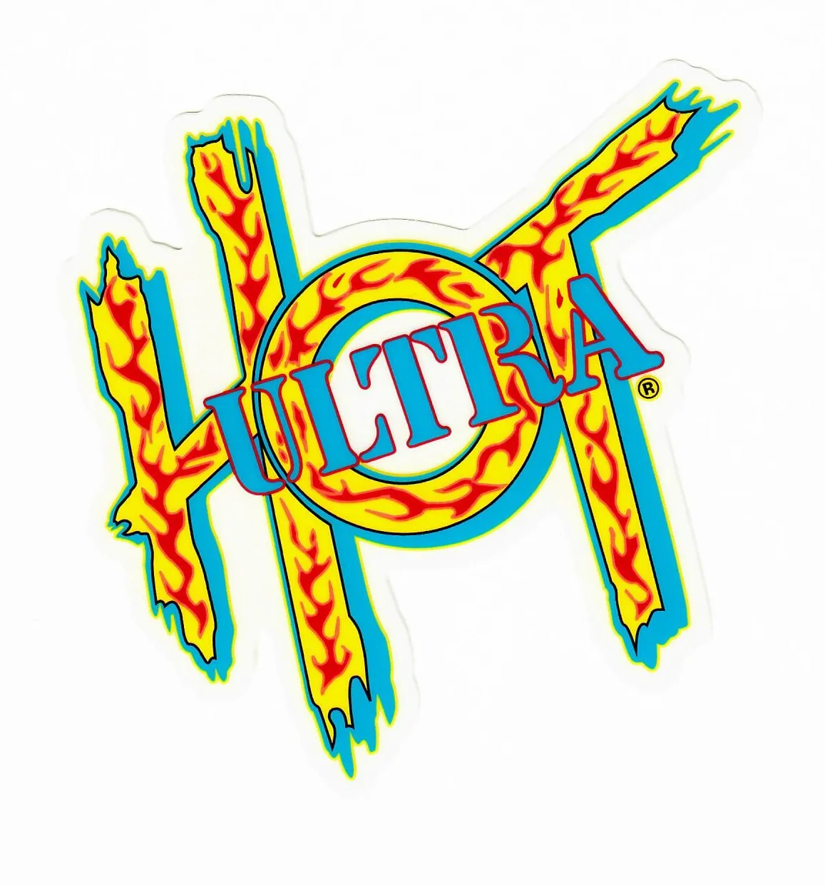 Ultra Hot Sticker Logo Small - 3.5 inch
