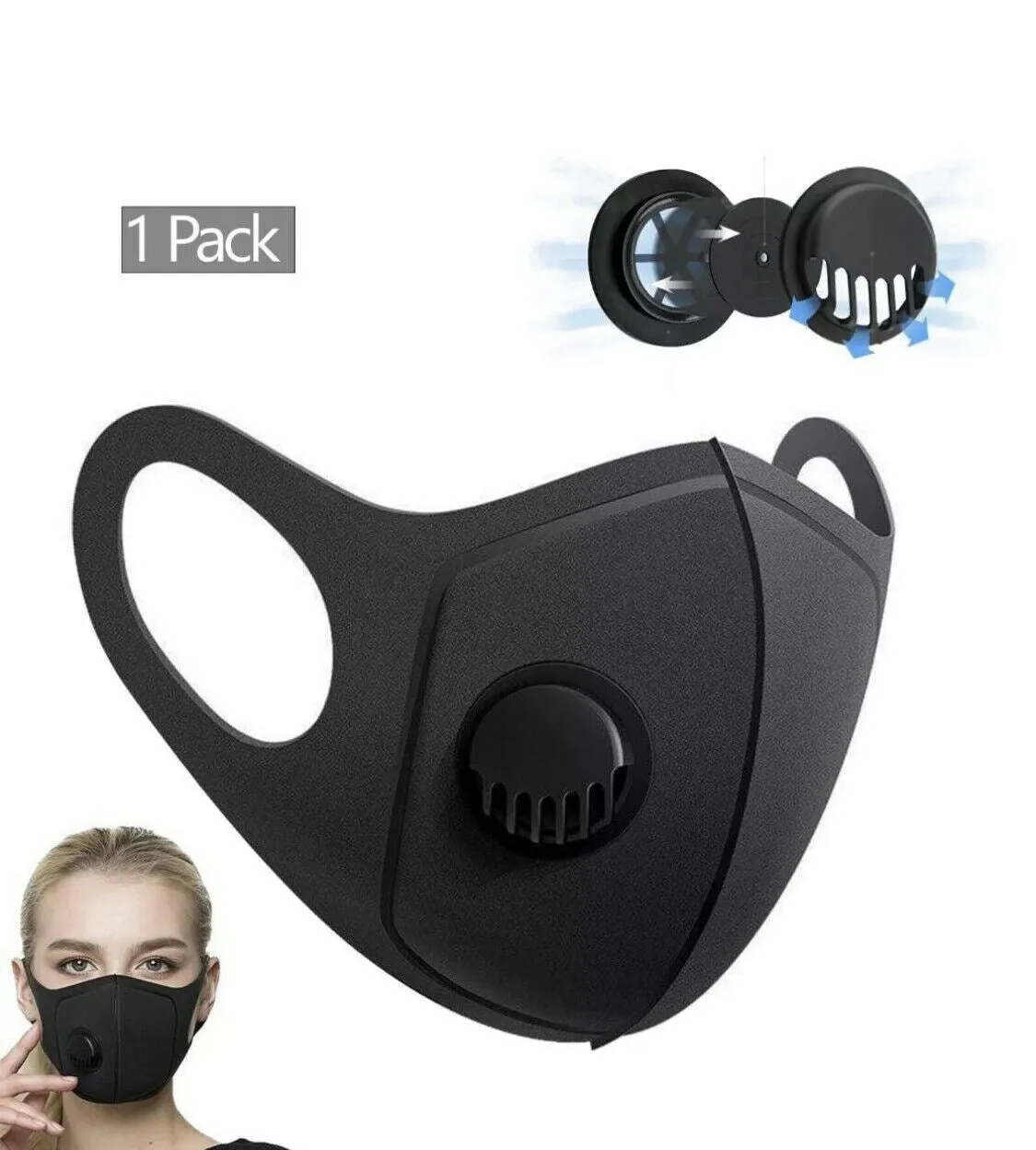 Unisex Reusable Face Mask