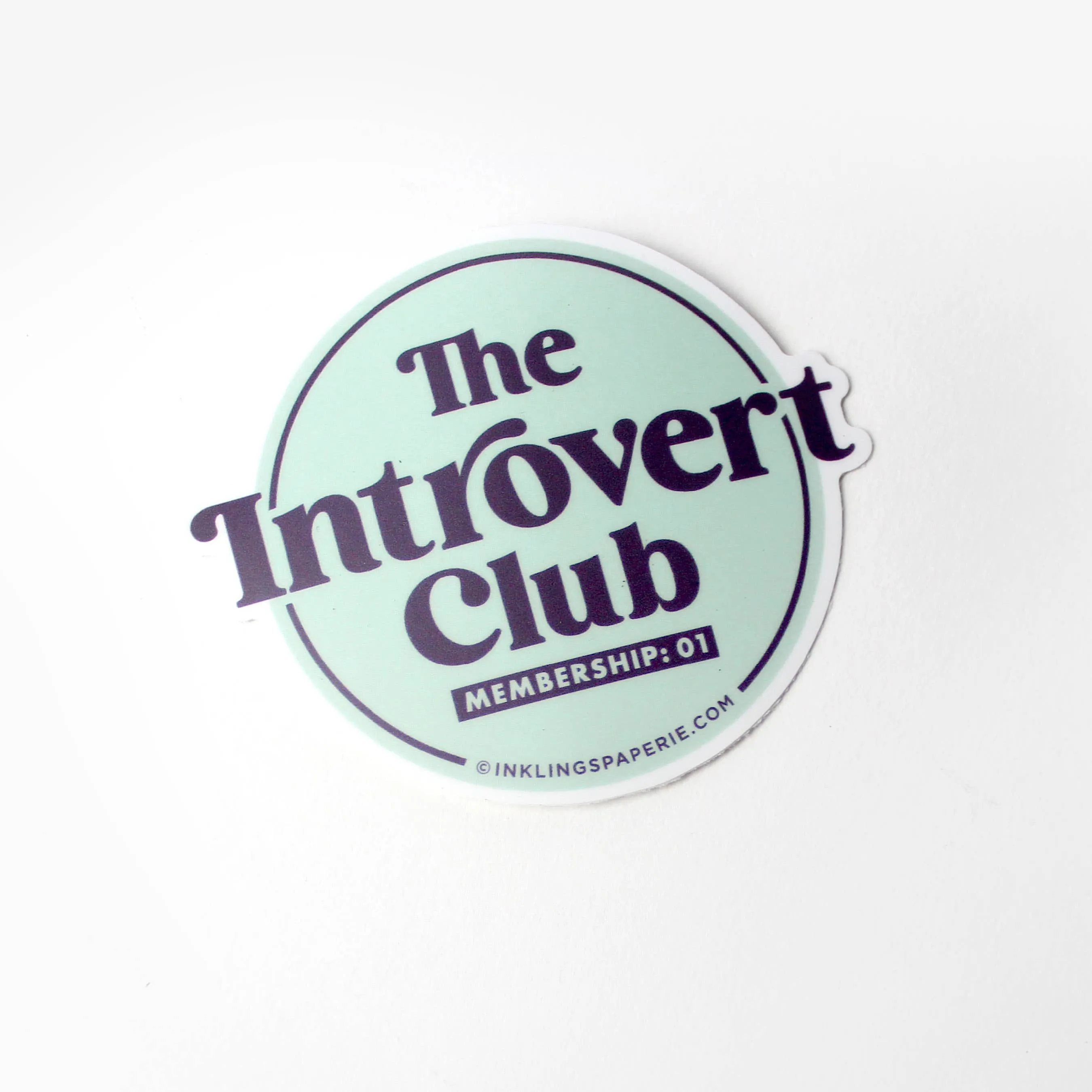 Vinyl Sticker - Introvert Club