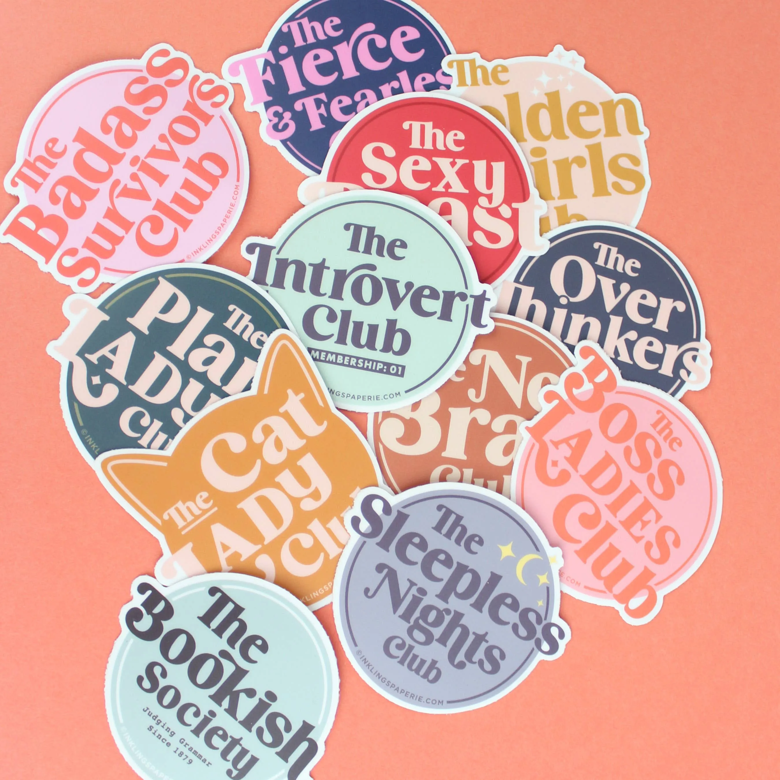 Vinyl Sticker -  Plant Lady Club