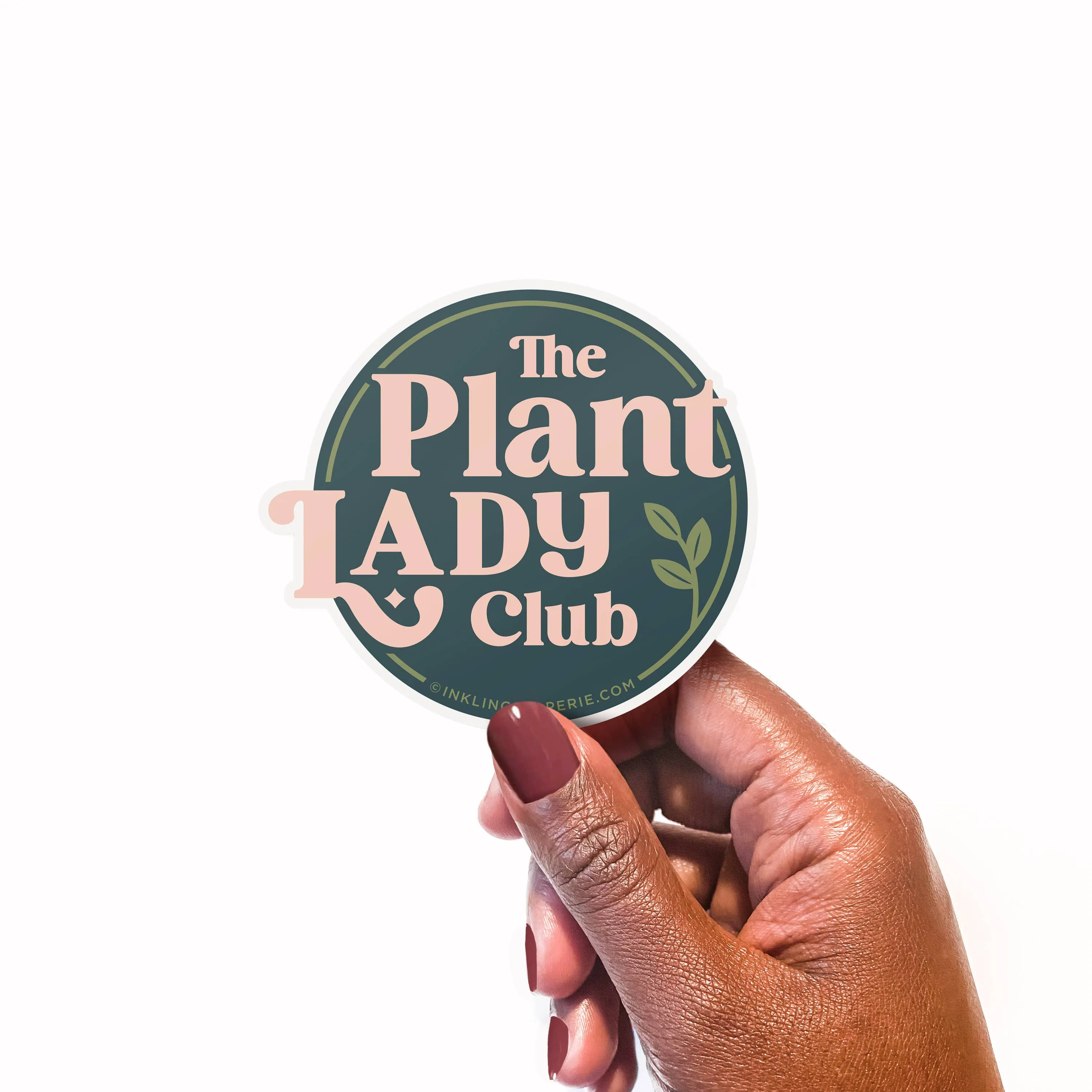 Vinyl Sticker -  Plant Lady Club