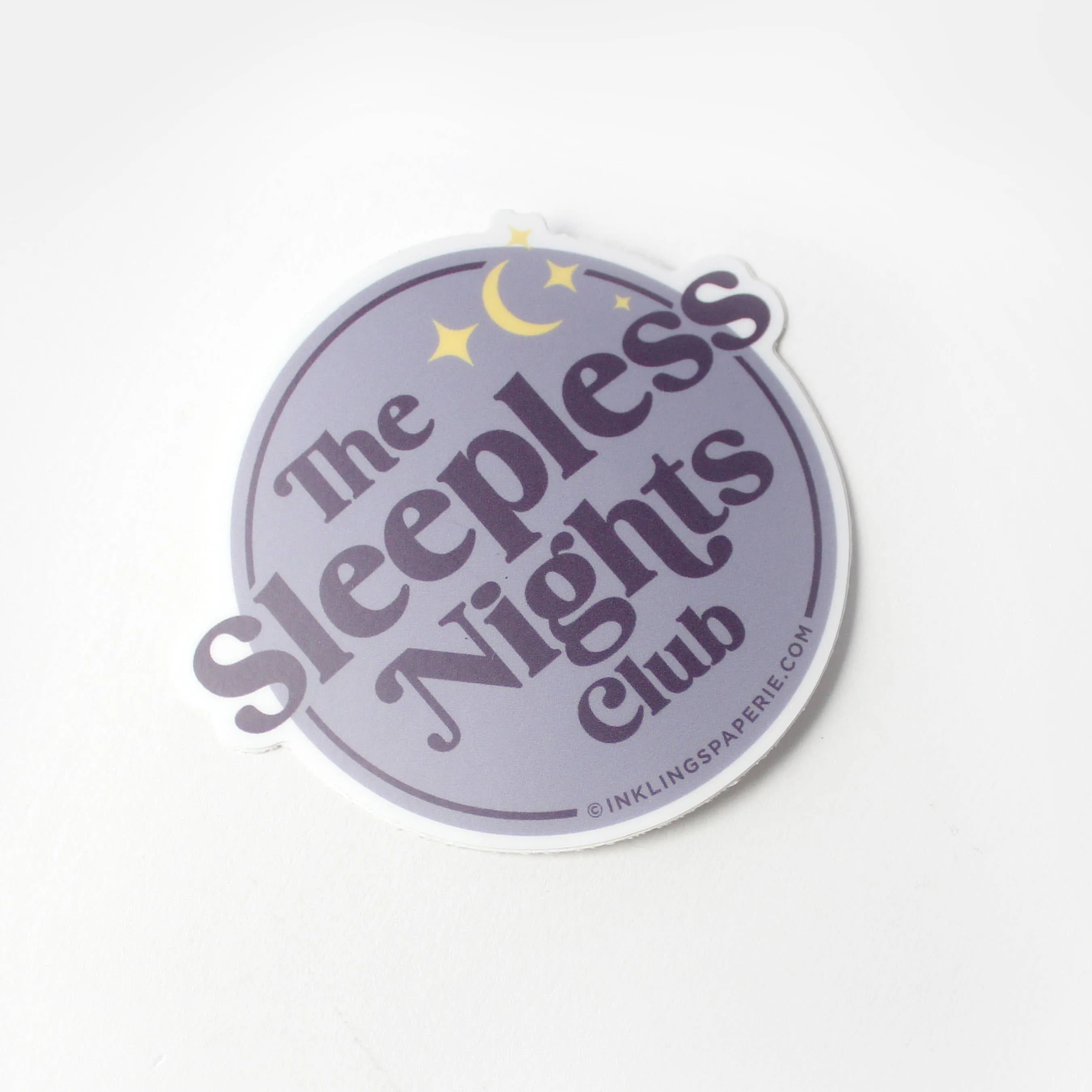 Vinyl Sticker - Sleepless Nights Club