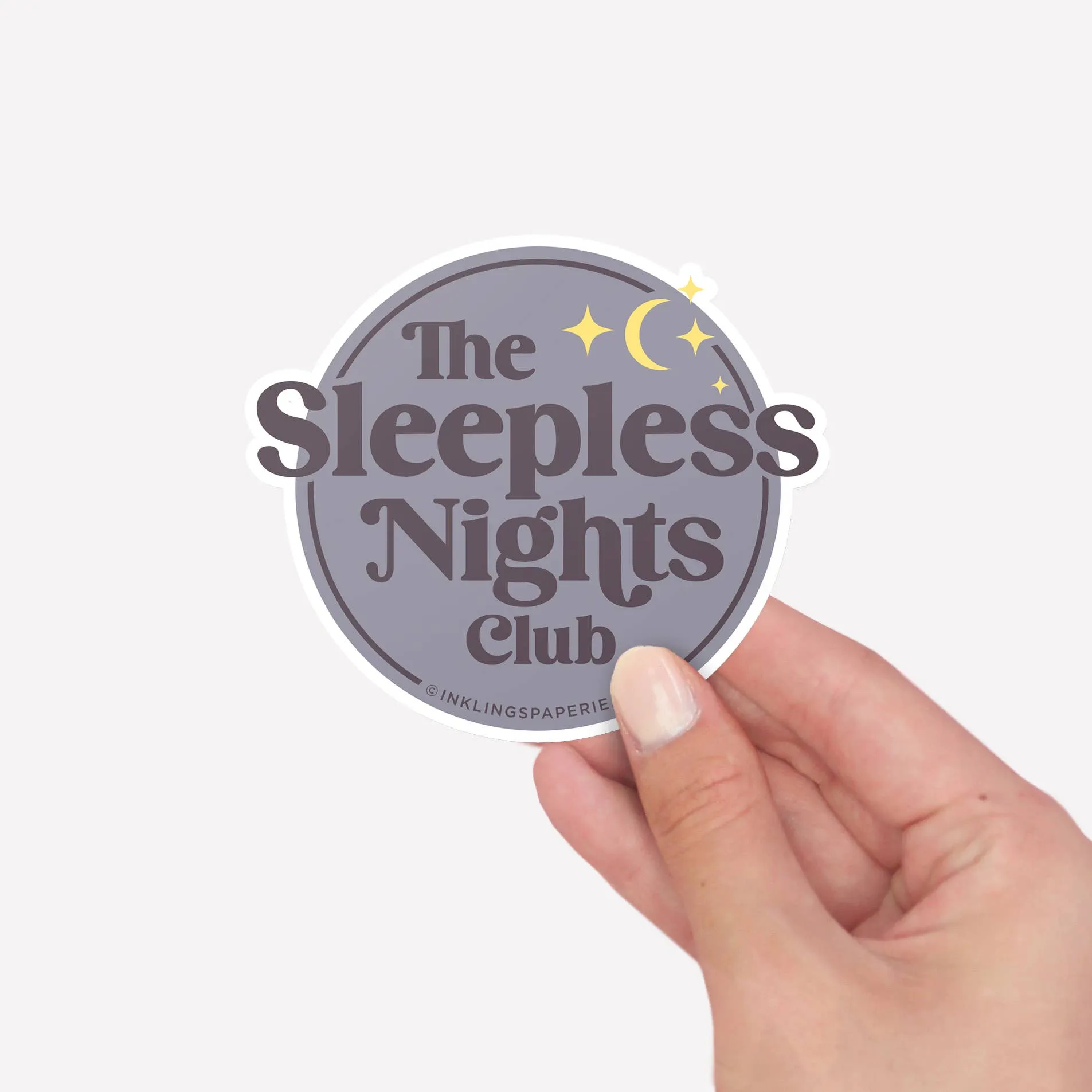 Vinyl Sticker - Sleepless Nights Club