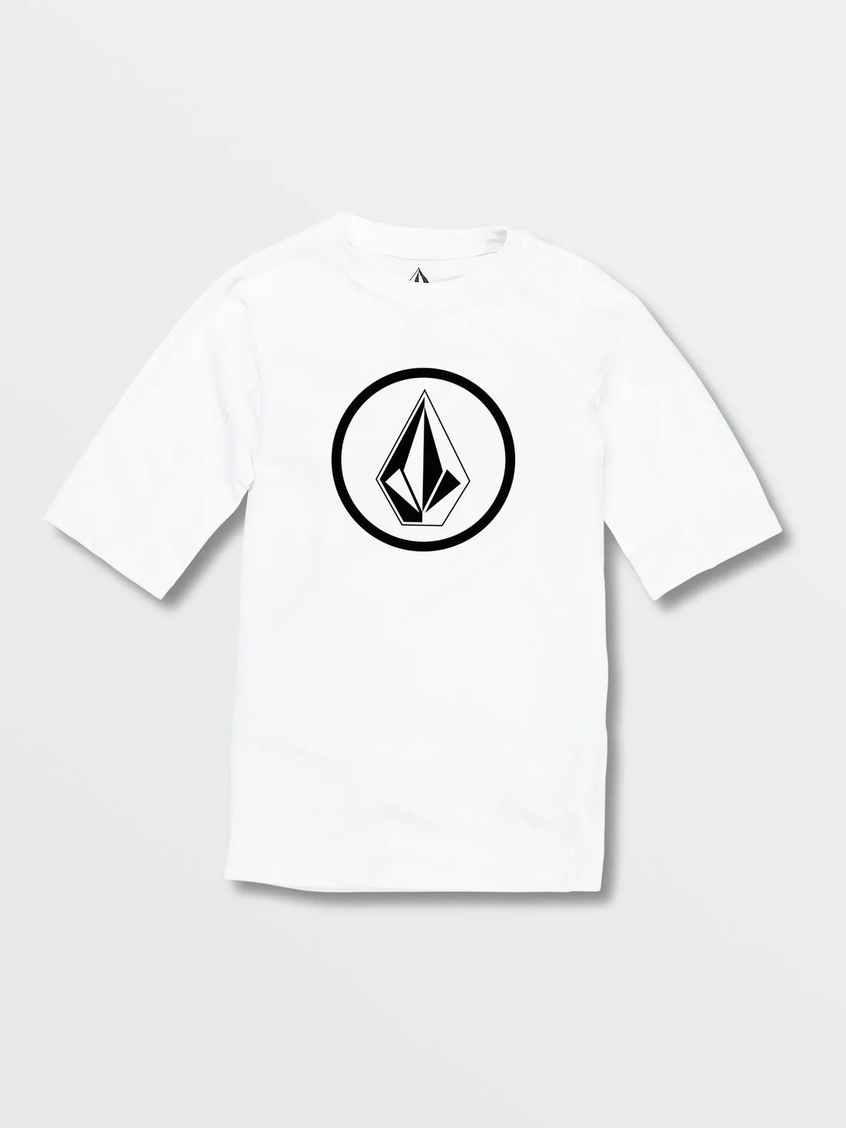 Volcom Boys Lido Solid S/S UPF 50 Rashguard