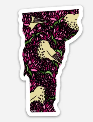 VT State Bumper Sticker