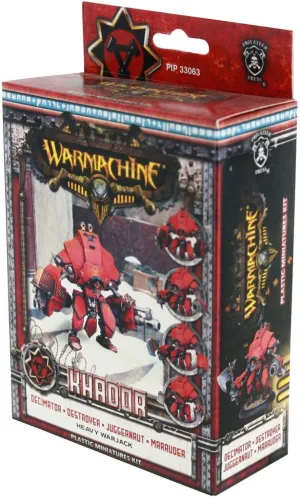 Warmachine: Khador – Heavy Warjack Decimator/Destroyer/Juggernaut/Marauder