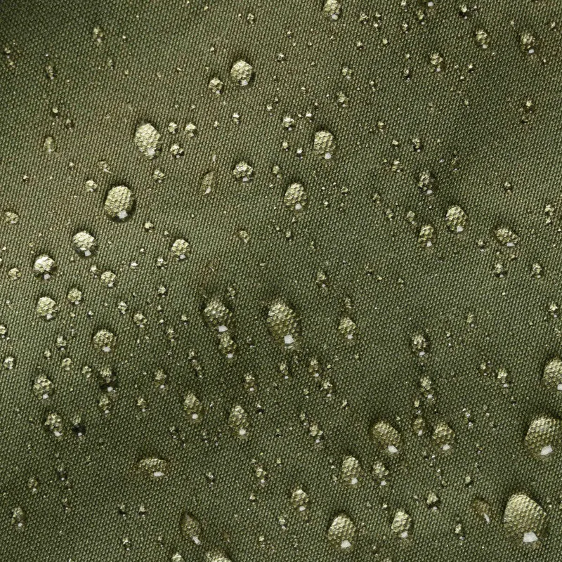 Water-Resistant Cotton and Leather Garment Sleeve