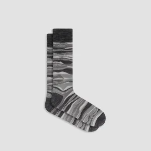 Wave Mid-Calf Socks