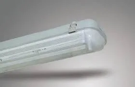 WEATHERPROOF AND DUSTPROOF FLUORESCENT FITTING-SCR240/LED/14.5W/ESS
