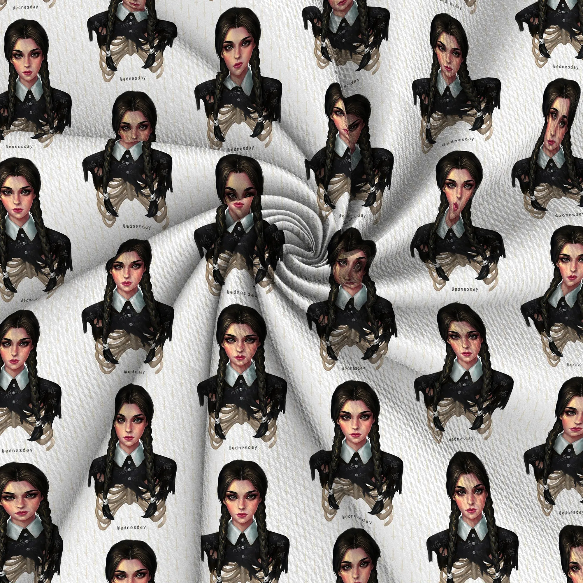 wednesday addamswednesday fabric