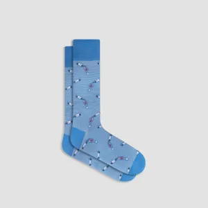 Wine Pour Mid-Calf Socks