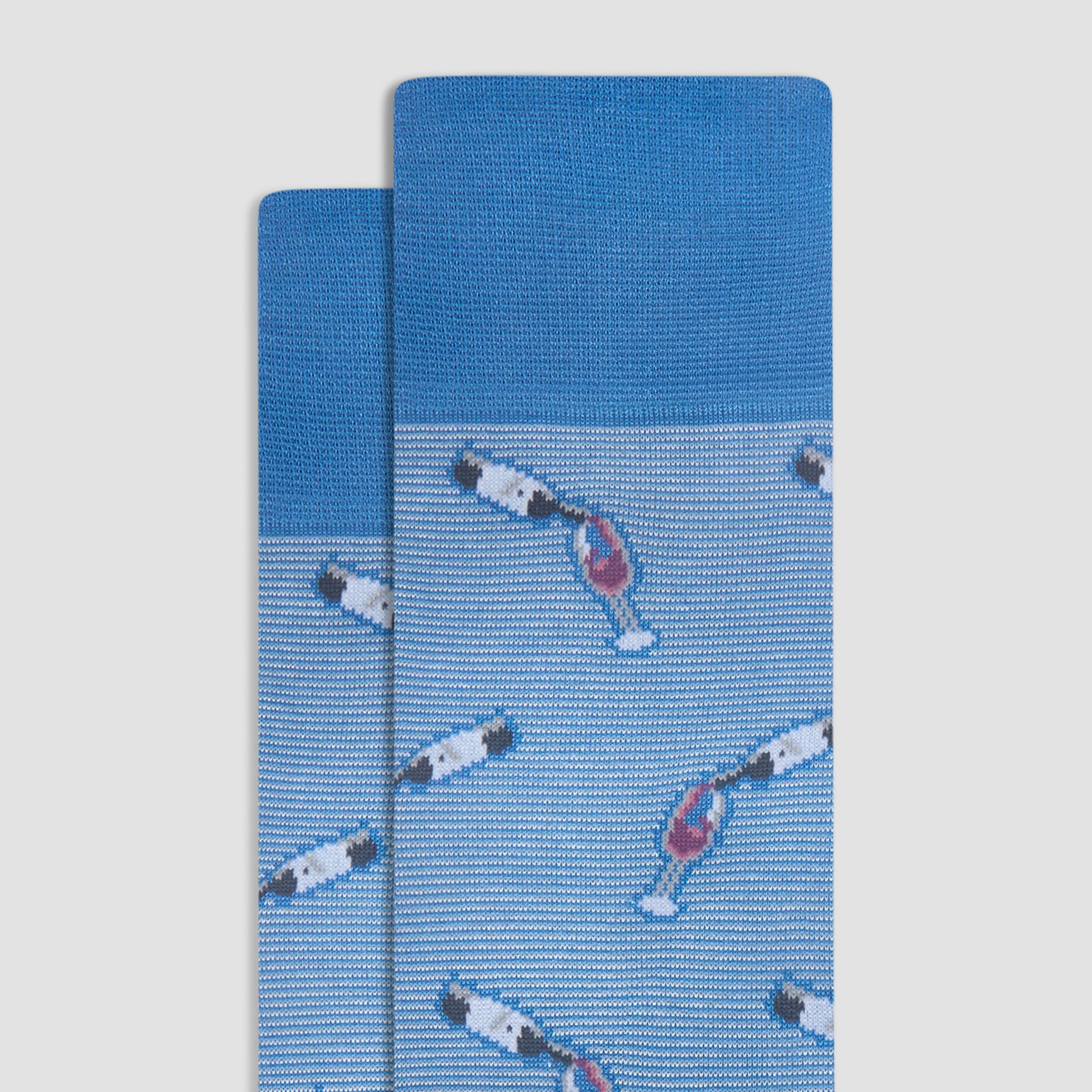 Wine Pour Mid-Calf Socks