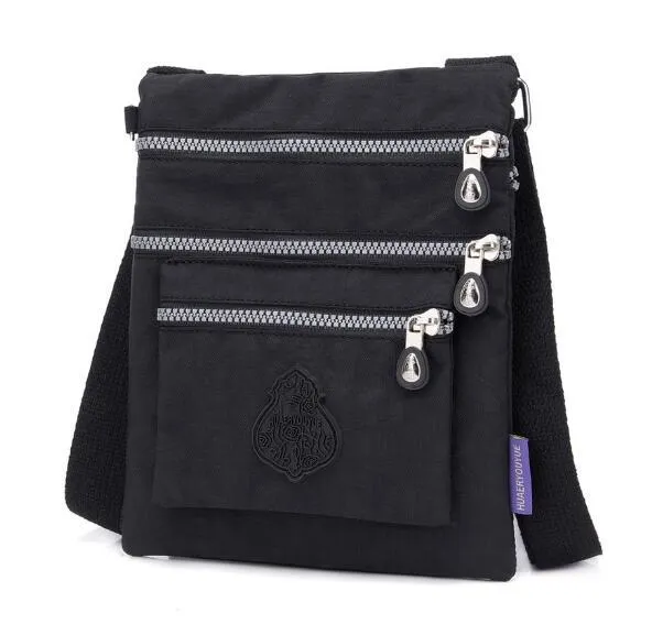Women Shoulder Bag Nylon Ultra Light Multi-Layer Travel Bag