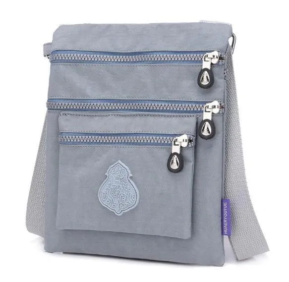 Women Shoulder Bag Nylon Ultra Light Multi-Layer Travel Bag