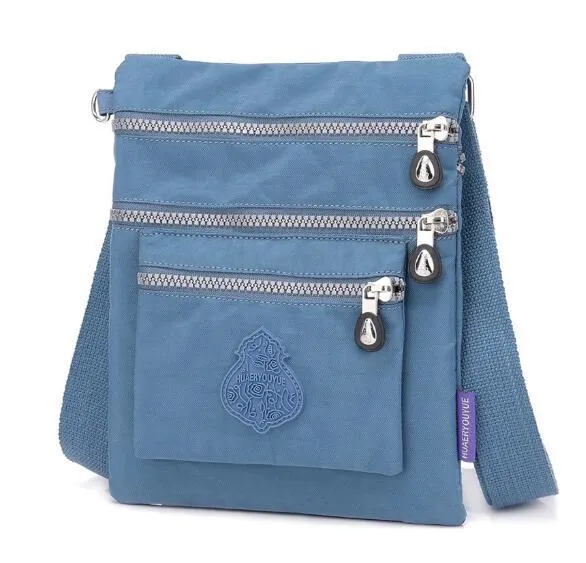 Women Shoulder Bag Nylon Ultra Light Multi-Layer Travel Bag
