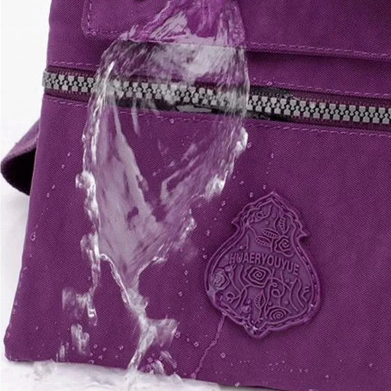 Women Shoulder Bag Nylon Ultra Light Multi-Layer Travel Bag