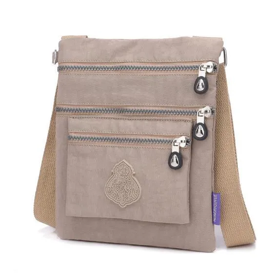 Women Shoulder Bag Nylon Ultra Light Multi-Layer Travel Bag