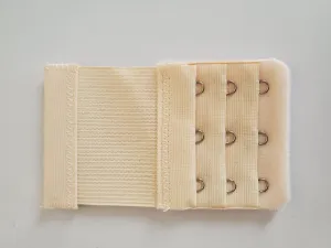 Women's Black OR Nude 3 Hook bra extender